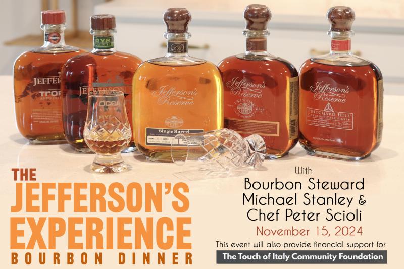 The Jefferson's Experience, Bourbon and Dry-aged Steak Dinner